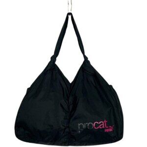Puma Procat Tote Gym Bag Black Pink
